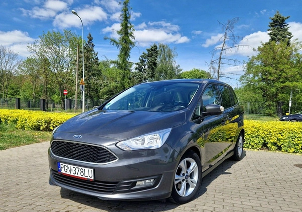 Ford Grand C-MAX cena 41999 przebieg: 200000, rok produkcji 2017 z Reda małe 254